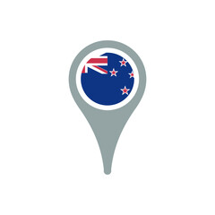 Colour icon for New Zealand Flag Map