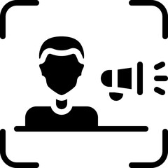 Influencer Marketing Icon