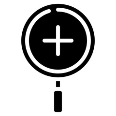 Obraz premium Zoom Icon