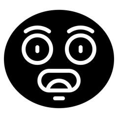 Fototapeta premium Shocked Icon
