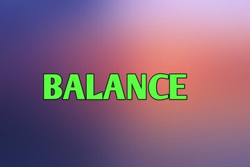 Balance 