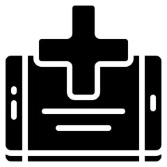 Fototapeta premium AR In Medicine Icon