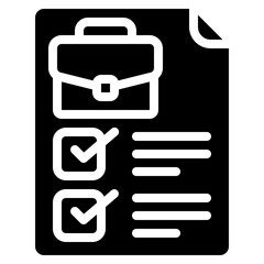 Business Checklist Icon