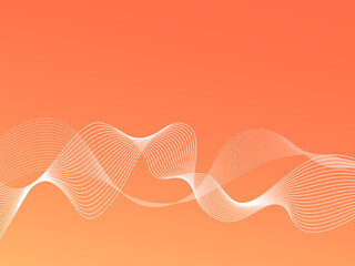 Abstract fond with lines and vector illustration