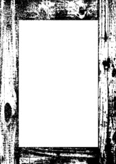 wooden textured frame with a transparent background