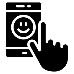 Positive Mobile Interaction Icon