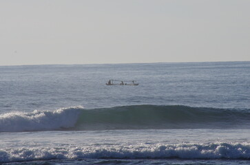 Indonesian surf near Krui