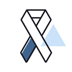 Aids vector icon. Medical sign