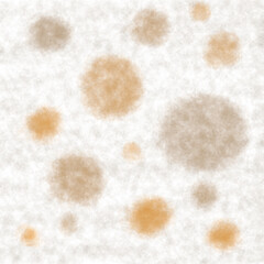 dirty brown pencil illustration background. circles of different sizes