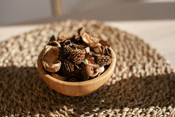 Aroma Potpourri mixture of dried, naturally fragrant plant materials, used to provide a gentle...
