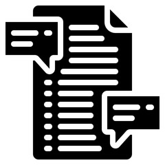 Documentations Comments Icon