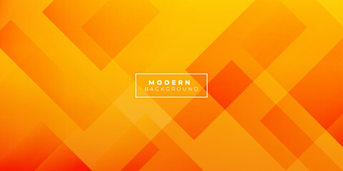 abstract geometric background with beautiful orange color