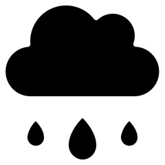 Raining Cloud Icon