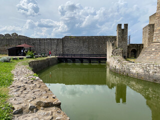 Water moat of Smederevo fortress or Water trench of the Smederevo fortress - Vodeni šanac Smederevske tvrđave ili Vodeni rov u Smederevskoj utvrdi, Smederevo - Serbia (Srbija)