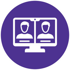 Online Meeting Icon