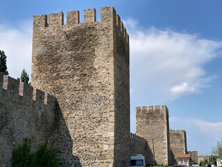 Medieval fortified city Smederevo fortress or Smederevo's 15th century fortress - Smederevska tvrđava ili Smederevska utvrda, Smederevo - Serbia (Srbija)