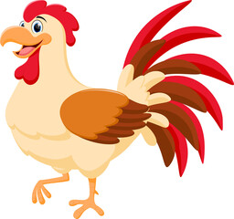 Chicken Cartoon funny hen 