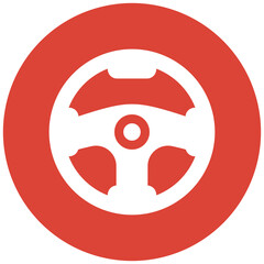 Steering Wheel Icon