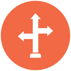 Fototapeta premium Directions Icon