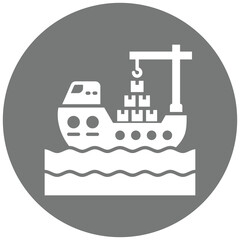 Cargo Ship Icon