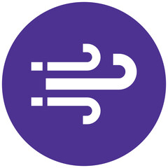 Obraz premium Wind Icon