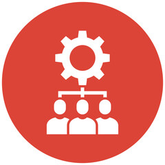 Fototapeta premium Setting Icon