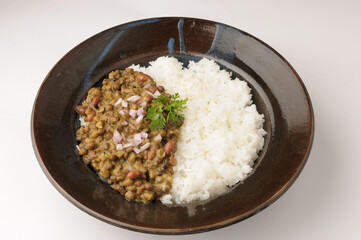 Dal Makhni and rice, Punjabi home food