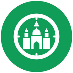 Mosque Direction Icon