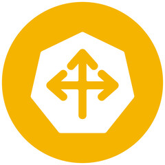 Obraz premium Junction Icon