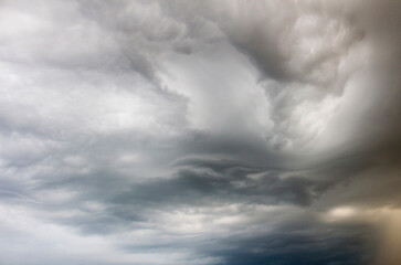 Storm clouds, dramatic sky, nature background