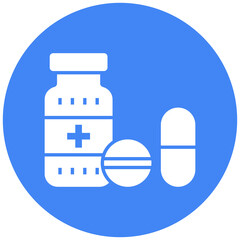 Obraz premium Drug Icon