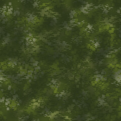 digital pixel camouflage. army wood land forest solider pattern