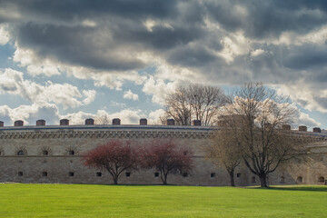 summer view of the park, Ingolstadt