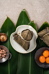 Zongzi, rice dumpling for Duanwu Dragon Boat Festival food.