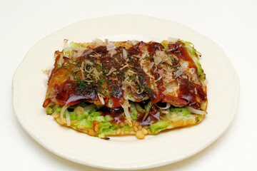 ホットサンドメーカーで作ったお好み焼き