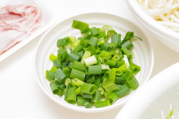 小口切りにした万能ねぎ
