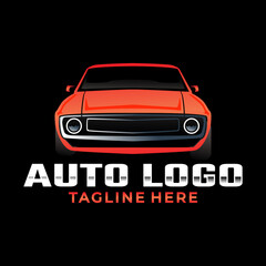 Muscle car logo