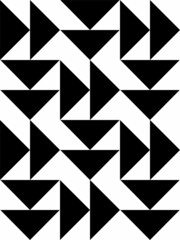 Geometric pattern background texture for poster cover design. Abstract geometric pattern design in retro style. Flat design Vector illustration.