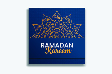Ramadan Social Media Post,  Ramadan Mubarak Banner