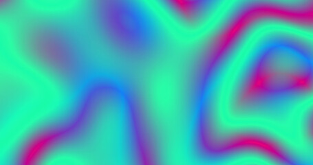 Image of qr code over multicolour changed background