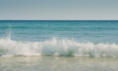 Beautiful holas in Platges de Canyamel in the municipality of Capdepera. Majorca Spain © Olga Rincon
