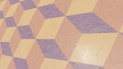 Texture background geometric pattern marble stone decor 3d render
