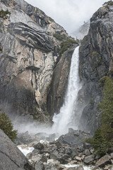 Yosemite National Park, located in western Sierra Nevada mountains, northern California, USA