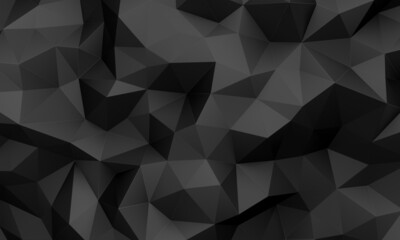 Dark Chaotic Poligon Surface Background