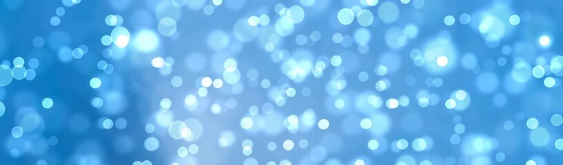 abstract light blue bokeh background
