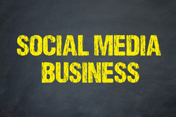 Social Media Business - obrazy, fototapety, plakaty
