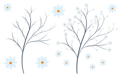 
tender illustration - branch, suitable for printing in any size
