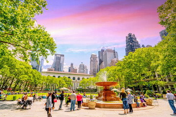 Bryant Park, New York City, USA 