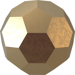 Abstract 3d Isolated Shape Object