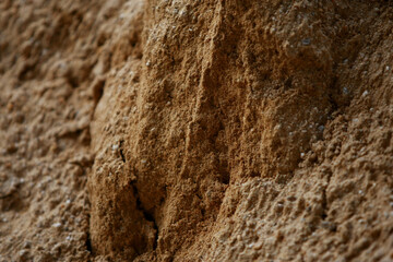Sand grain construction texture background colose up